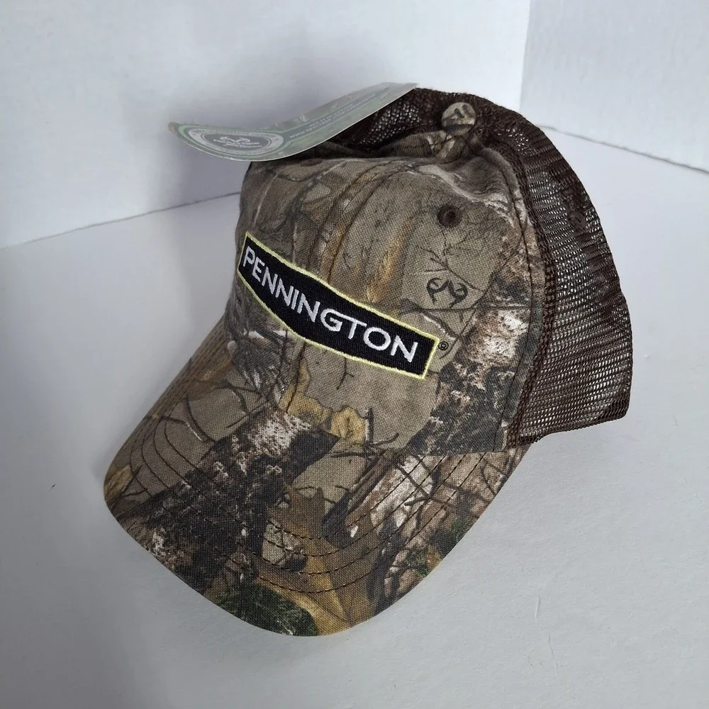 Pennington‎ Realtree Cap Hat Camo Mesh Trucker New One Size